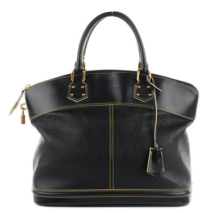 Louis Vuitton Suhali Lockit MM Black 1 of 7