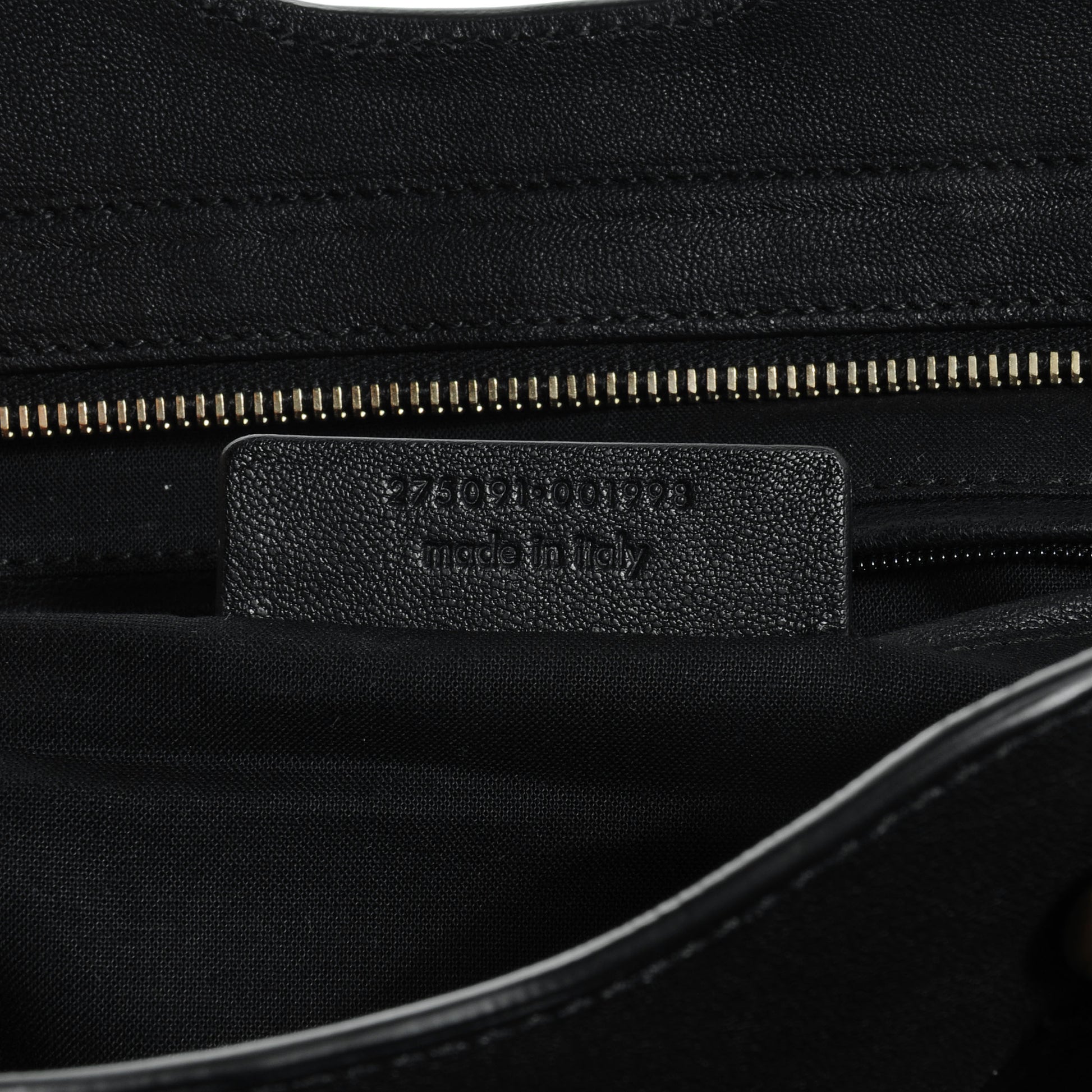 Saint Laurent Leather Large Cabas Chyc Black 7 of 9
