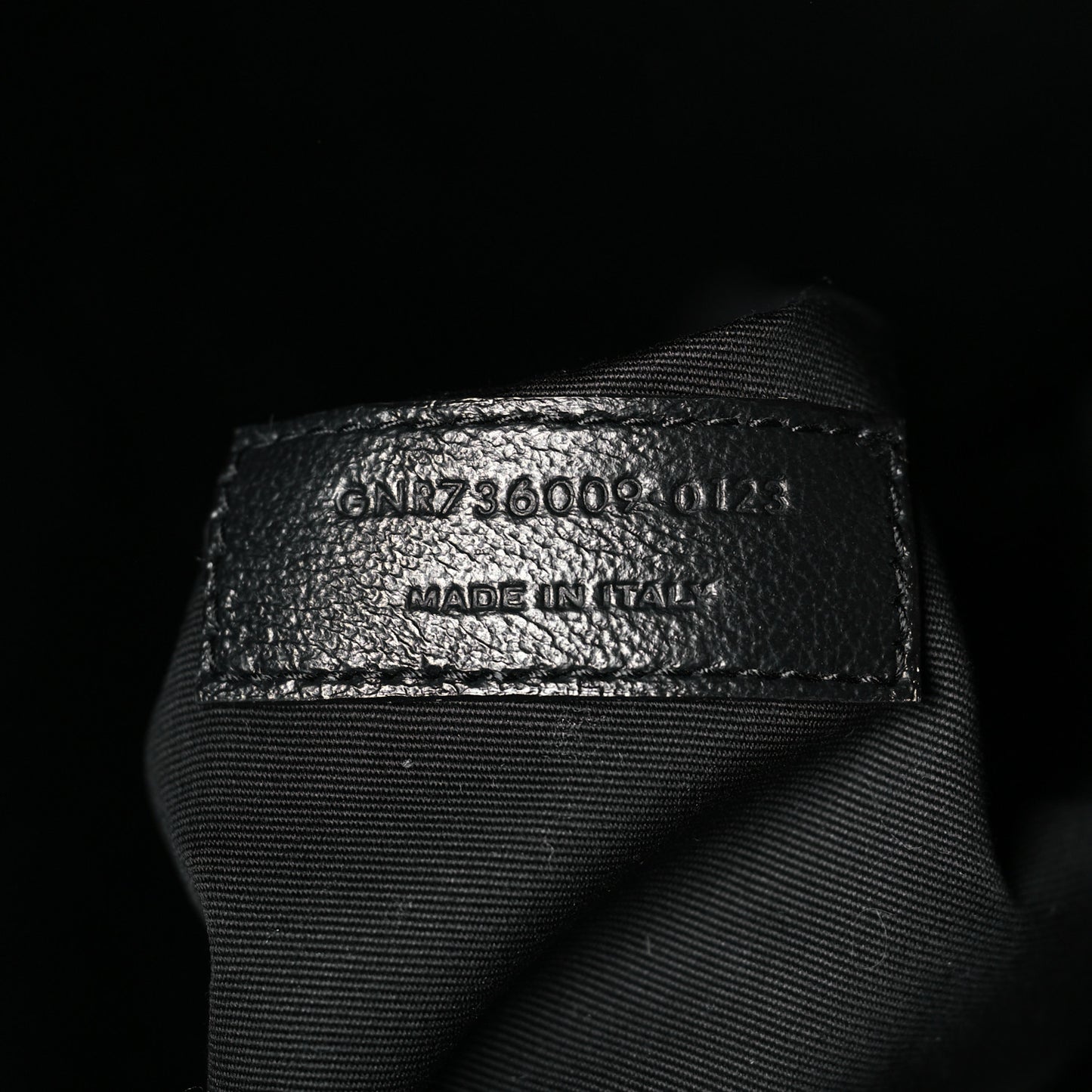 Calfskin Quilted ES Giant Travel Bag Black