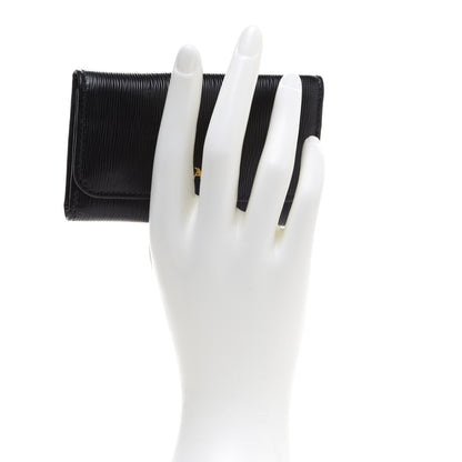 Prada Vitello Move 6 Key Holder Black Lacca 2 of 9