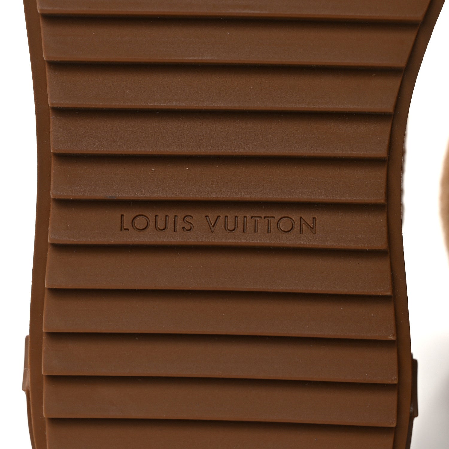 Louis Vuitton Suede Calfskin Shearling Snowdrop Flat Ankle Boot 37 Cognac 6 of 8