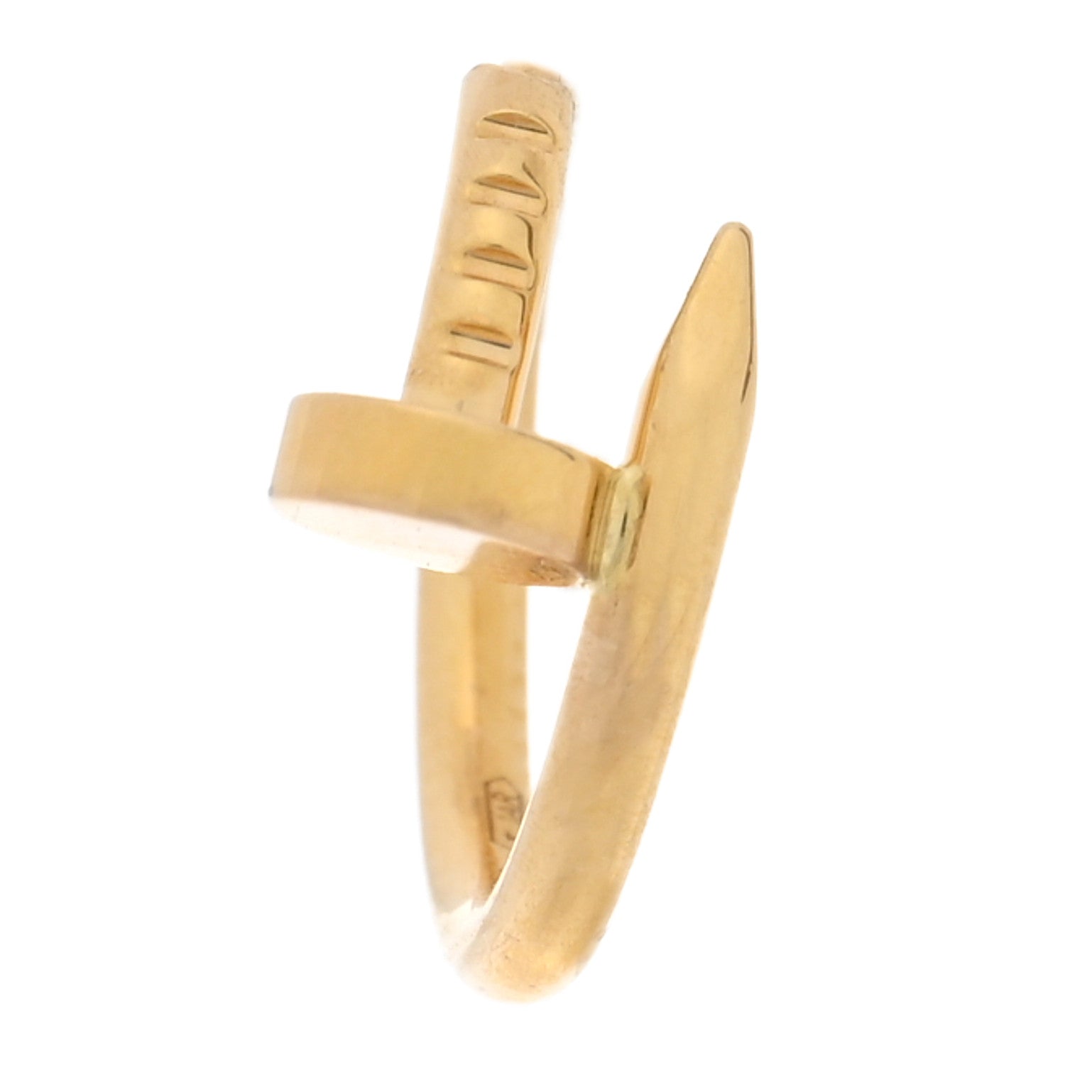Cartier 18K Yellow Gold Juste Un Clou Single Hoop Earring 1 of 5