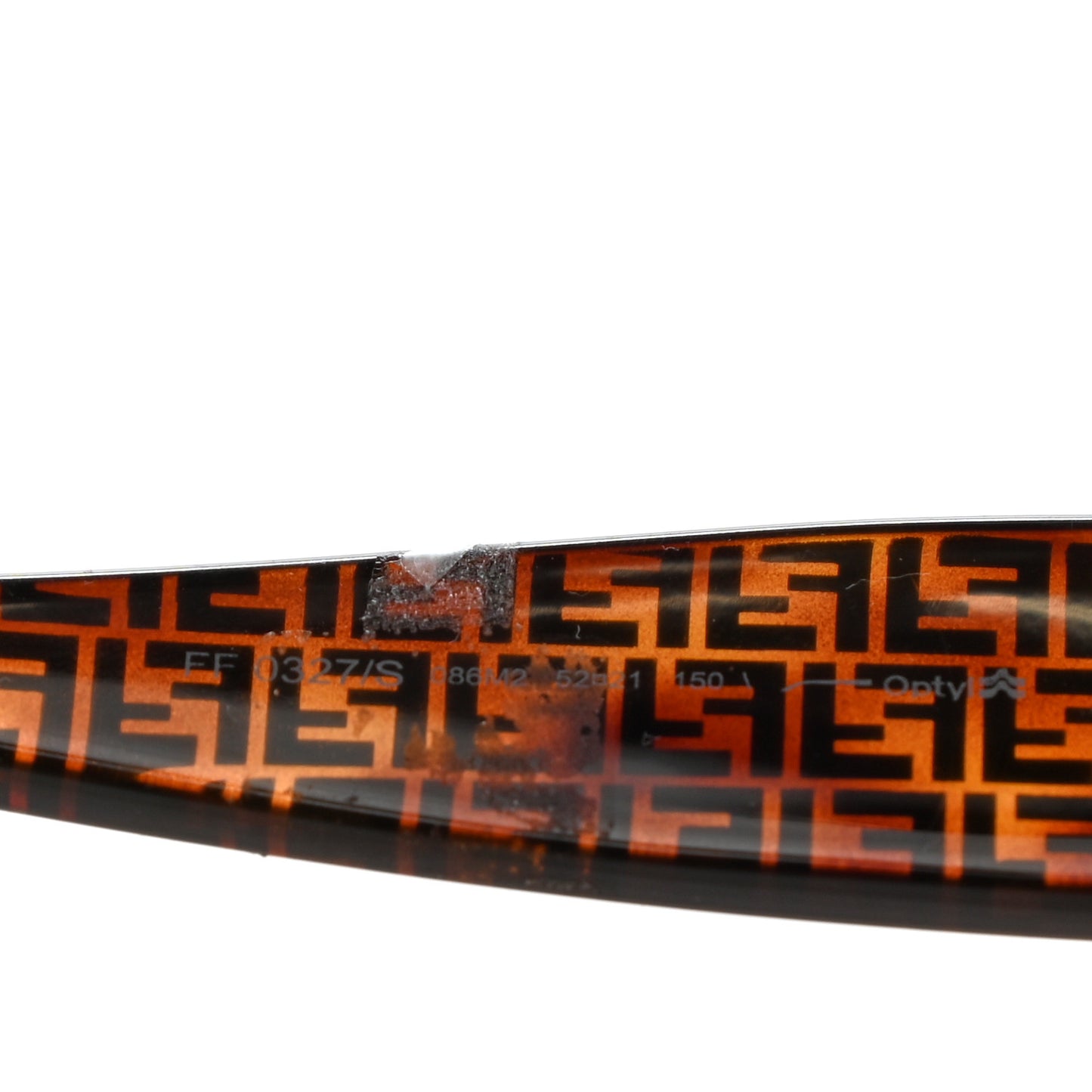 Acetate F is Fendi FF 51mm Cat Eye Sunglasses 0327/S Tortoise Camouflage