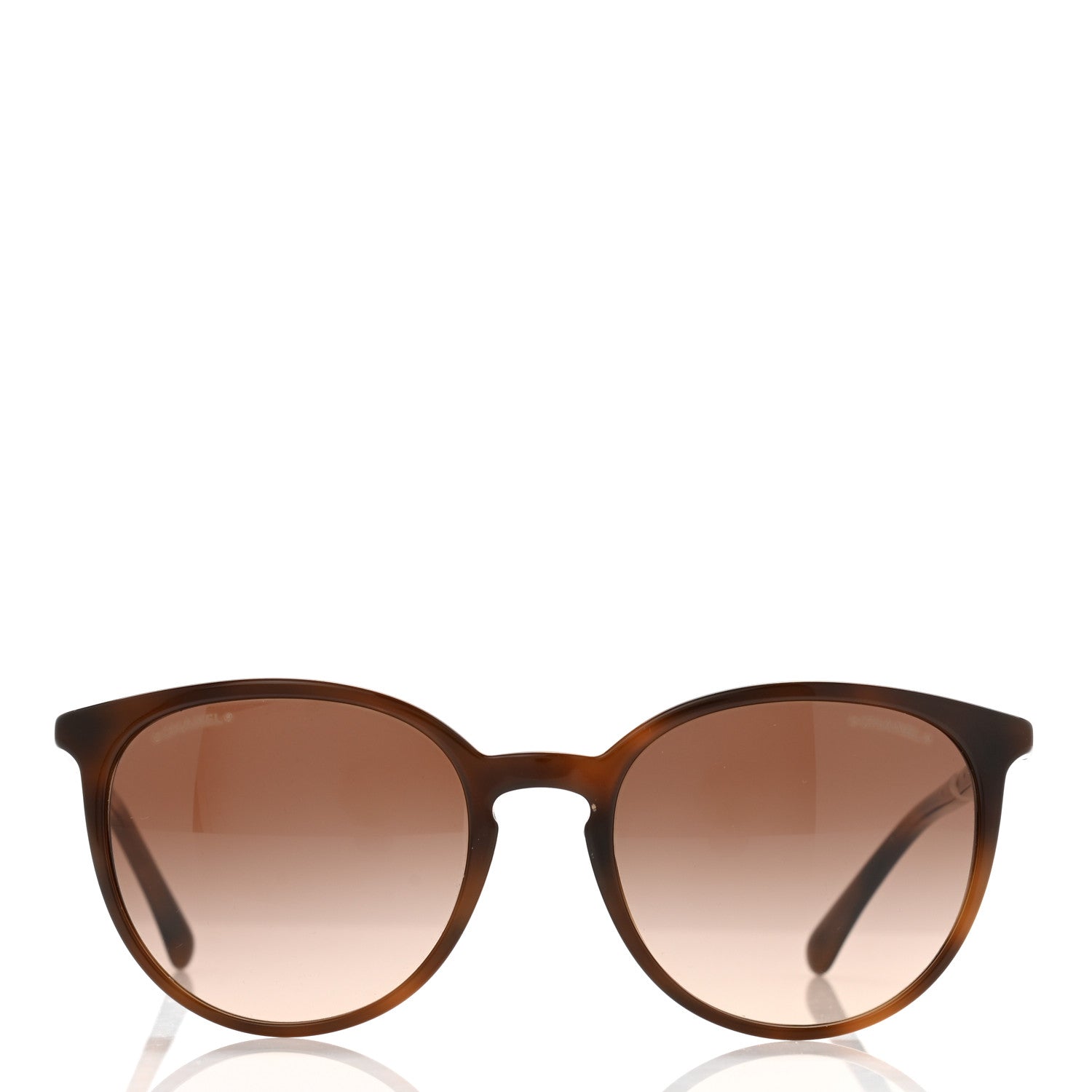 Chanel Acetate Butterfly Pearl Sunglasses 5394-H Tortoise 2 of 8