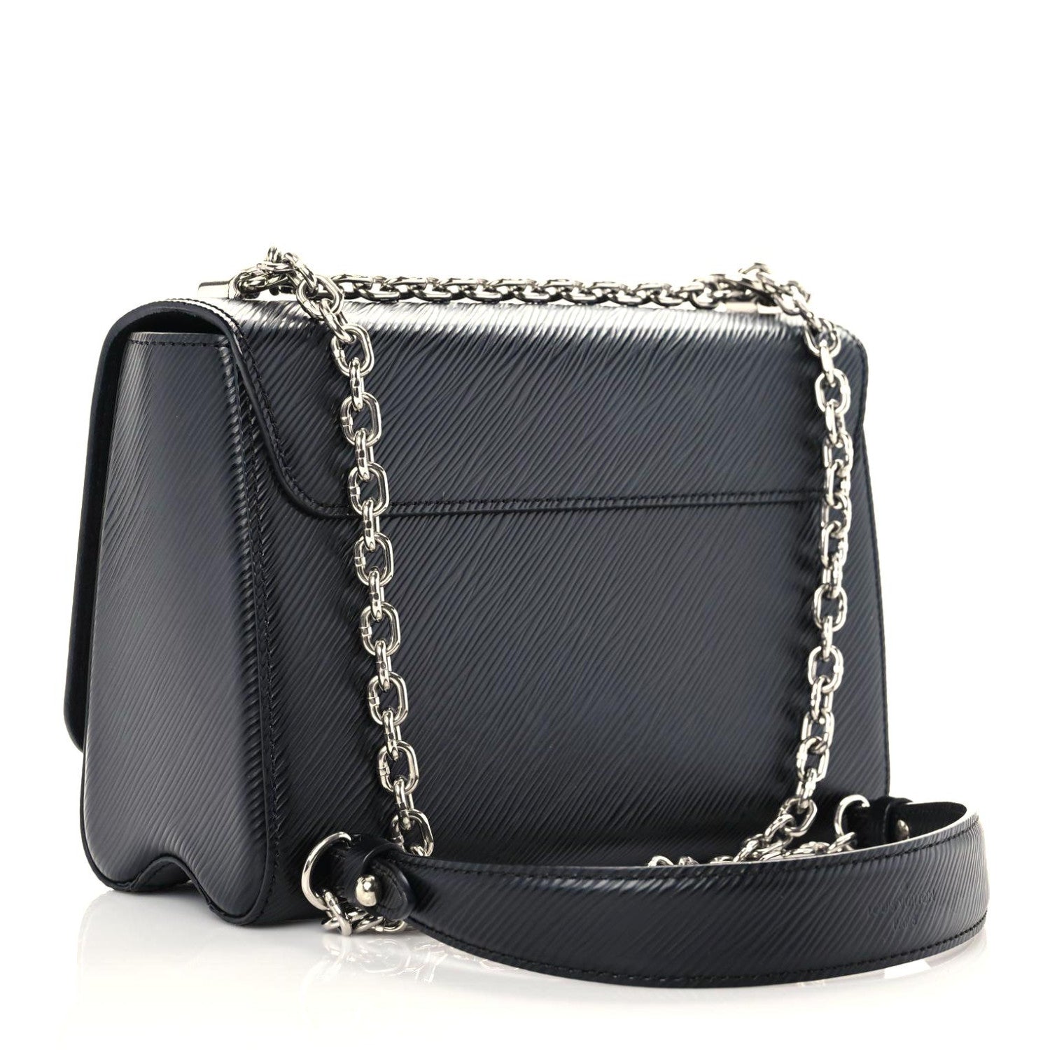 Louis Vuitton Epi Twist Shoulder Bag MM Black 3 of 12