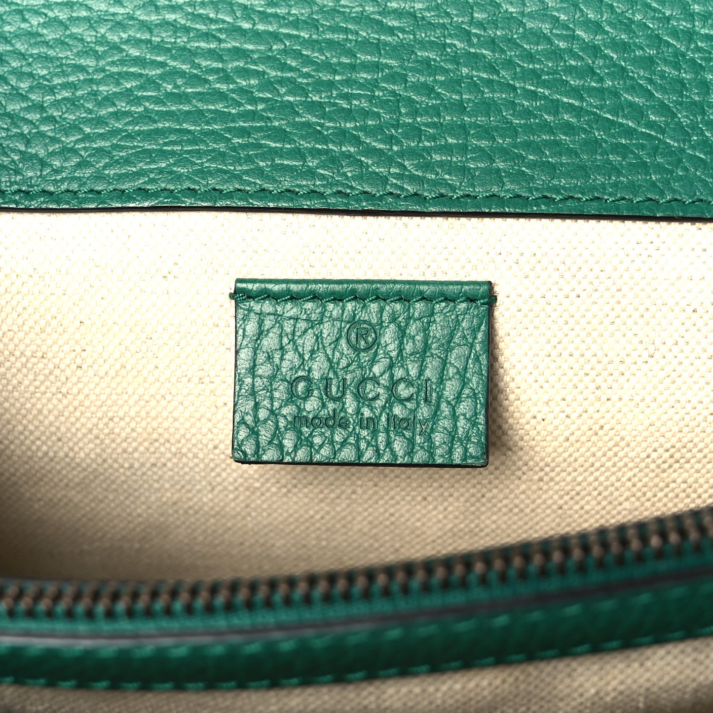 Dollar Calfskin Crystal Small Dionysus Shoulder Bag Emerald