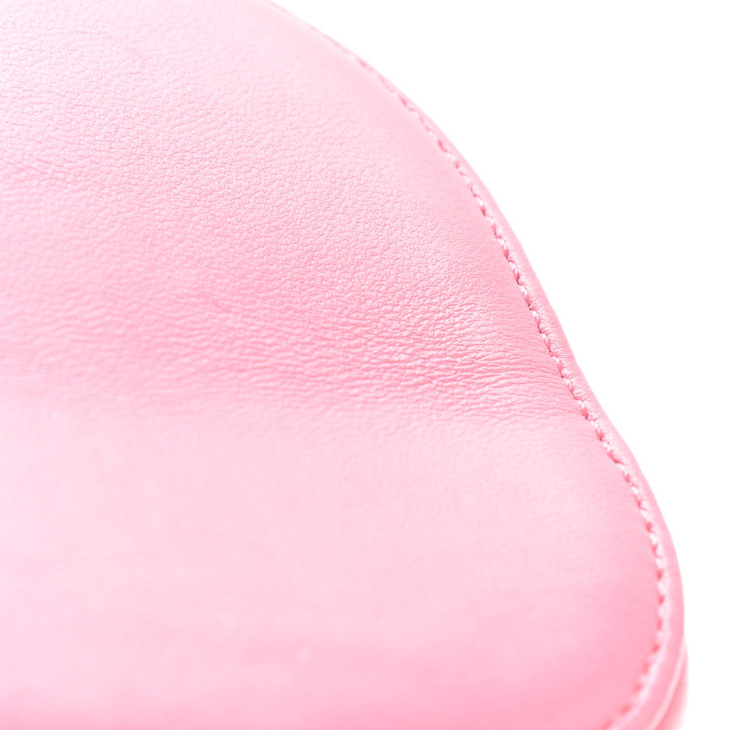 Lambskin Quilted Trendy Vanity Case Pink