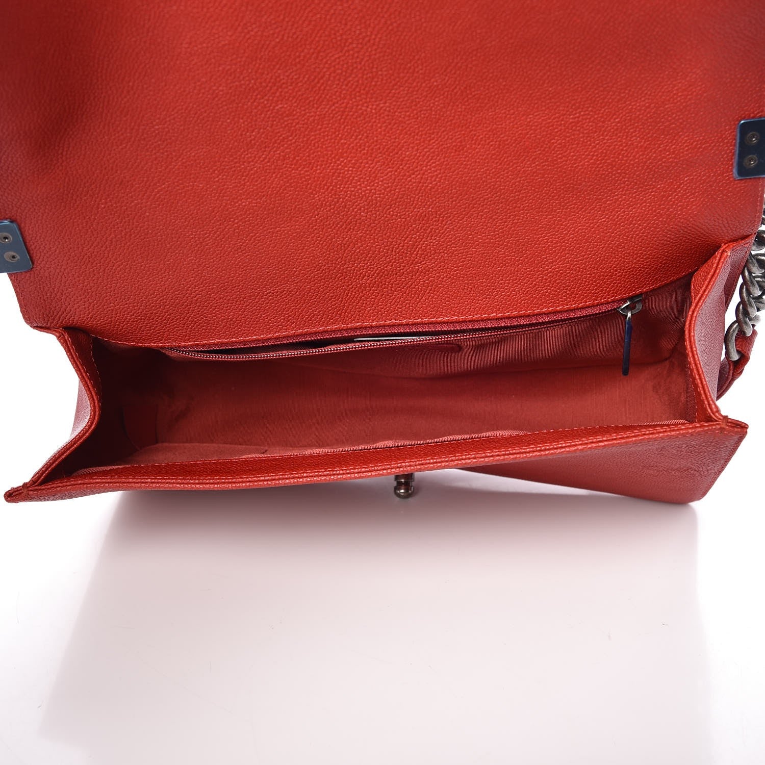Chanel Caviar Quilted New Medium Boy Flap Red 5 of 8