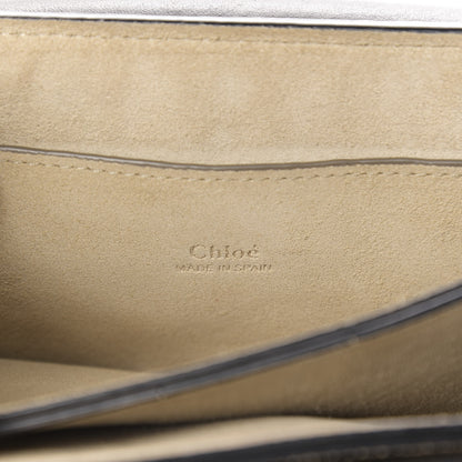Chloe Suede Calfskin Small Faye Shoulder Bag Black 6 of 10
