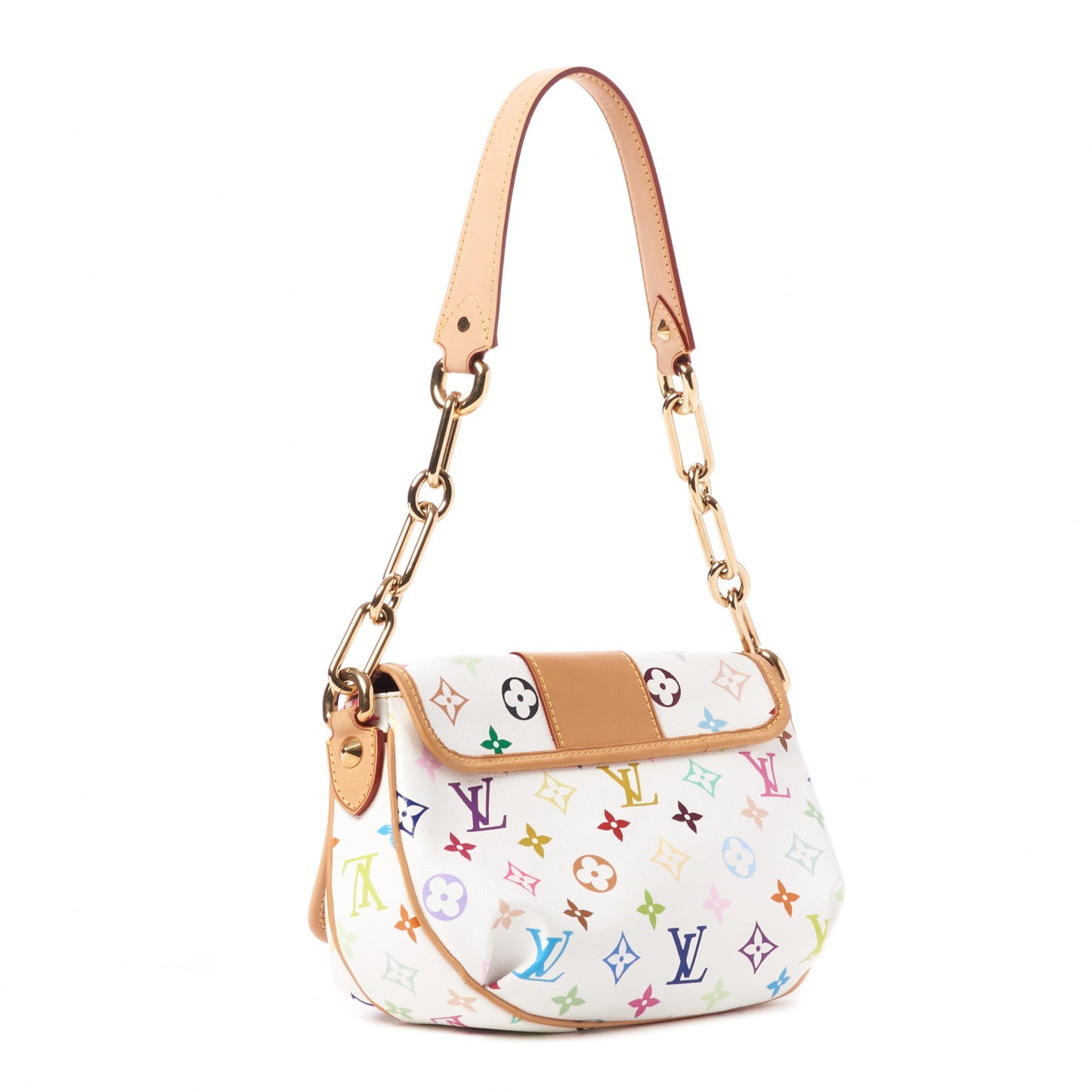 Monogram Multicolor Patti White