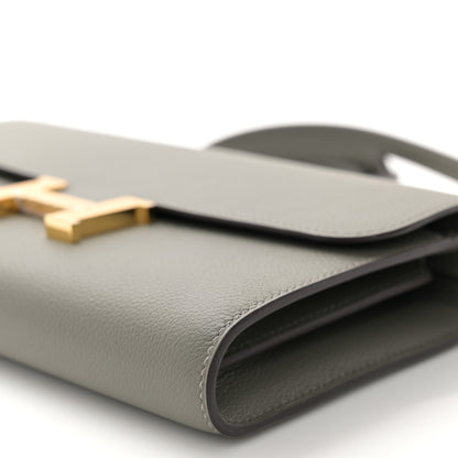Hermes Evercolor Constance Long To Go Wallet Gris Meyer 9 of 12