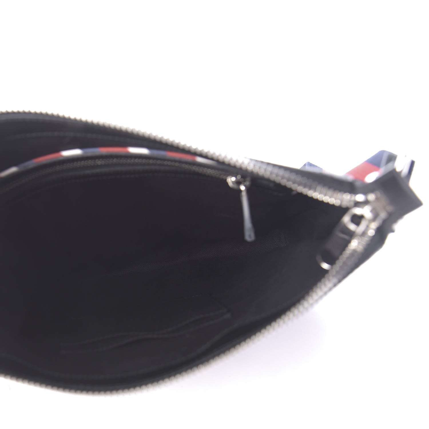 Gucci GG Supreme Monogram Night Courrier Flat Messenger Bag Black Multicolor 5 of 10