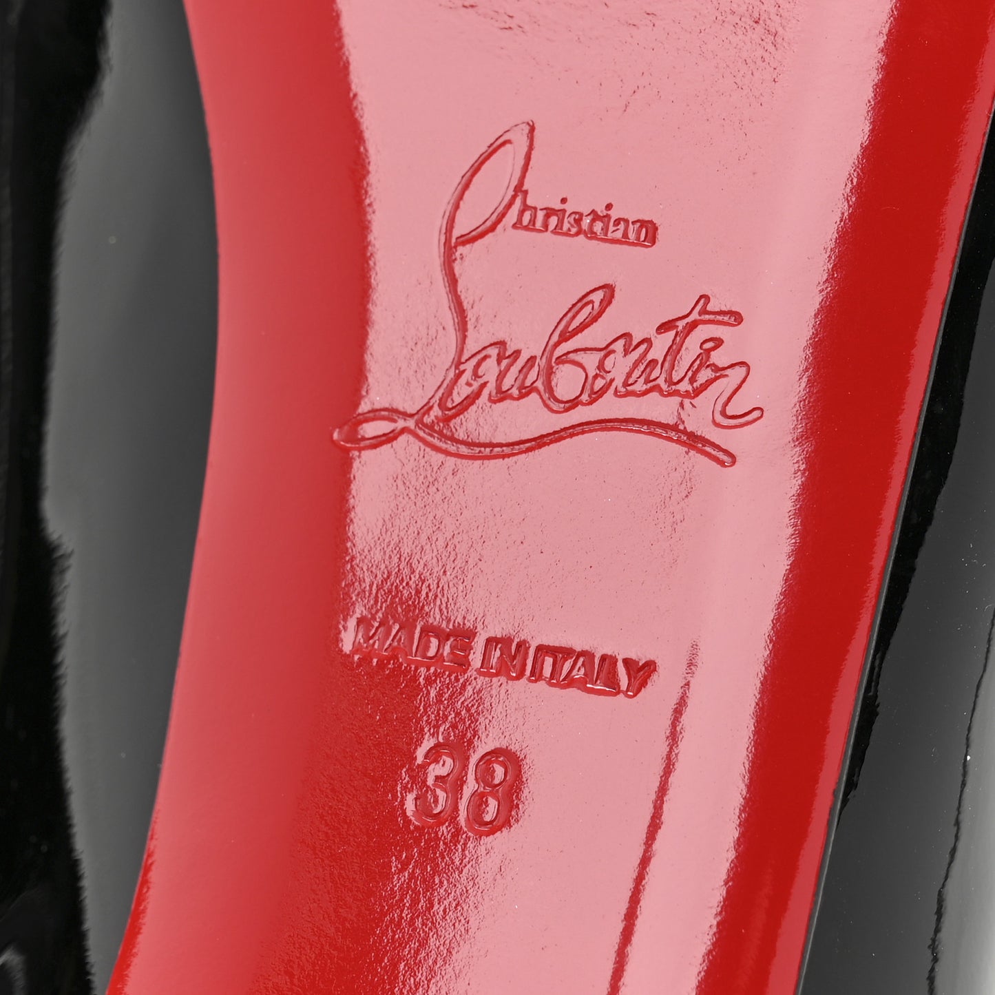 Patent New Very Prive 120 Pumps 38 Black