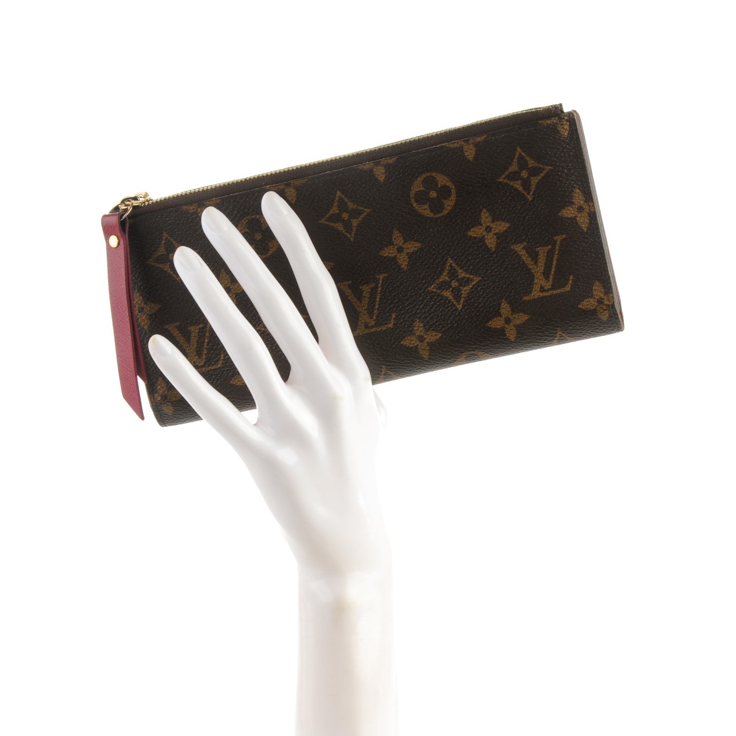 Monogram Adele Wallet Fuchsia