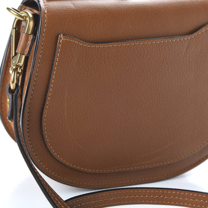 Chloe Calfskin Suede Small Nile Bracelet Bag Caramel 10 of 10