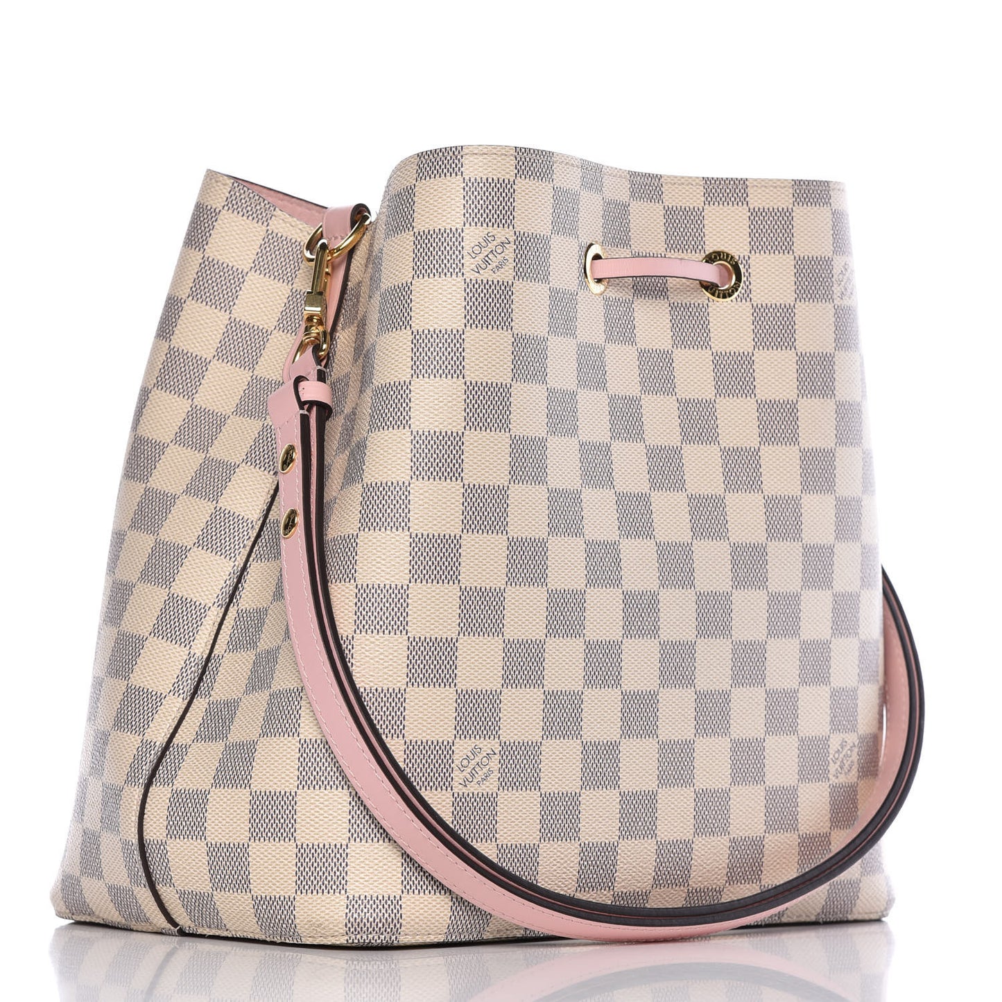 Damier Azur Neonoe MM Eau De Rose