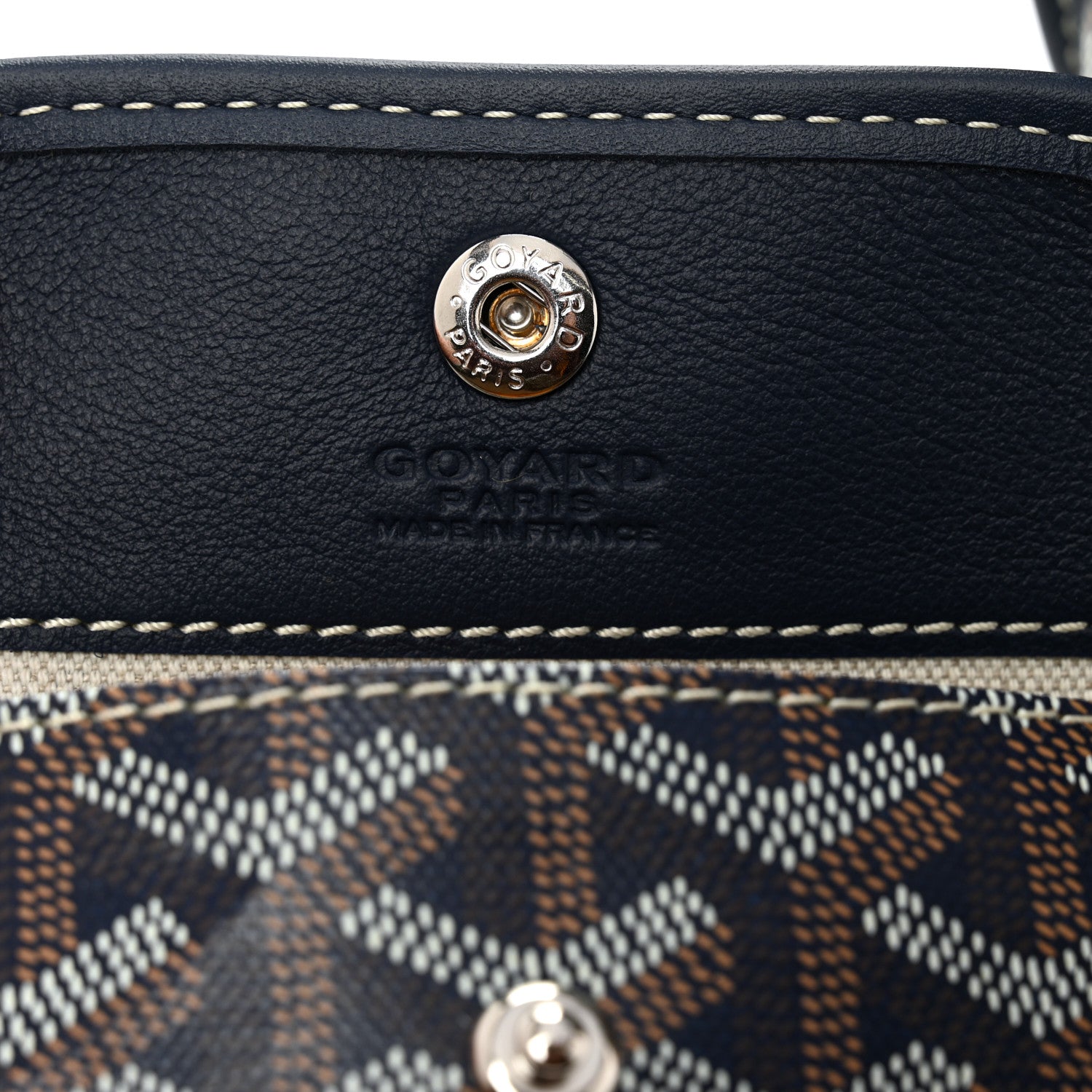 Goyard Goyardine Reversible Mini Anjou Navy 10 of 16