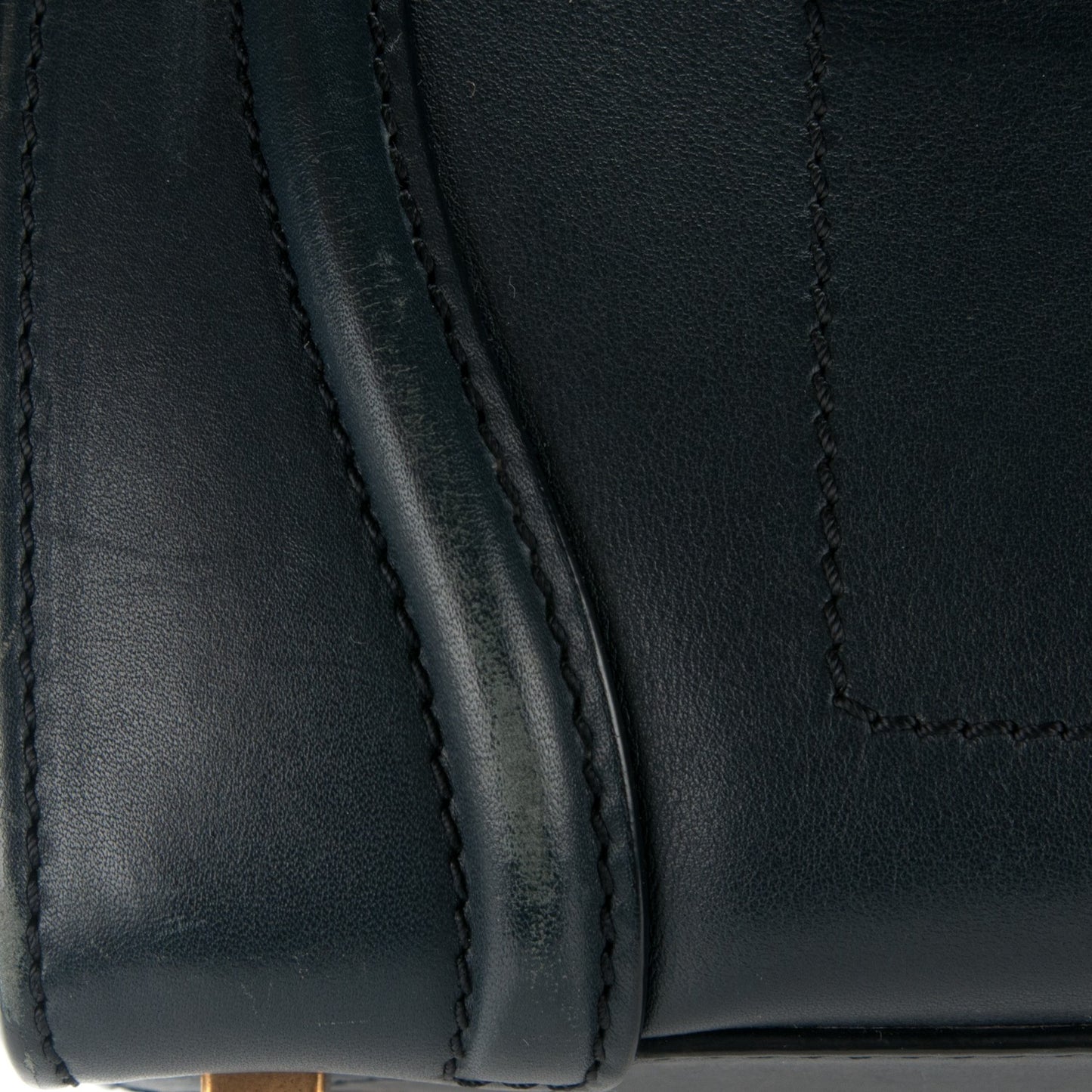 Smooth Calfskin Mini Luggage Navy