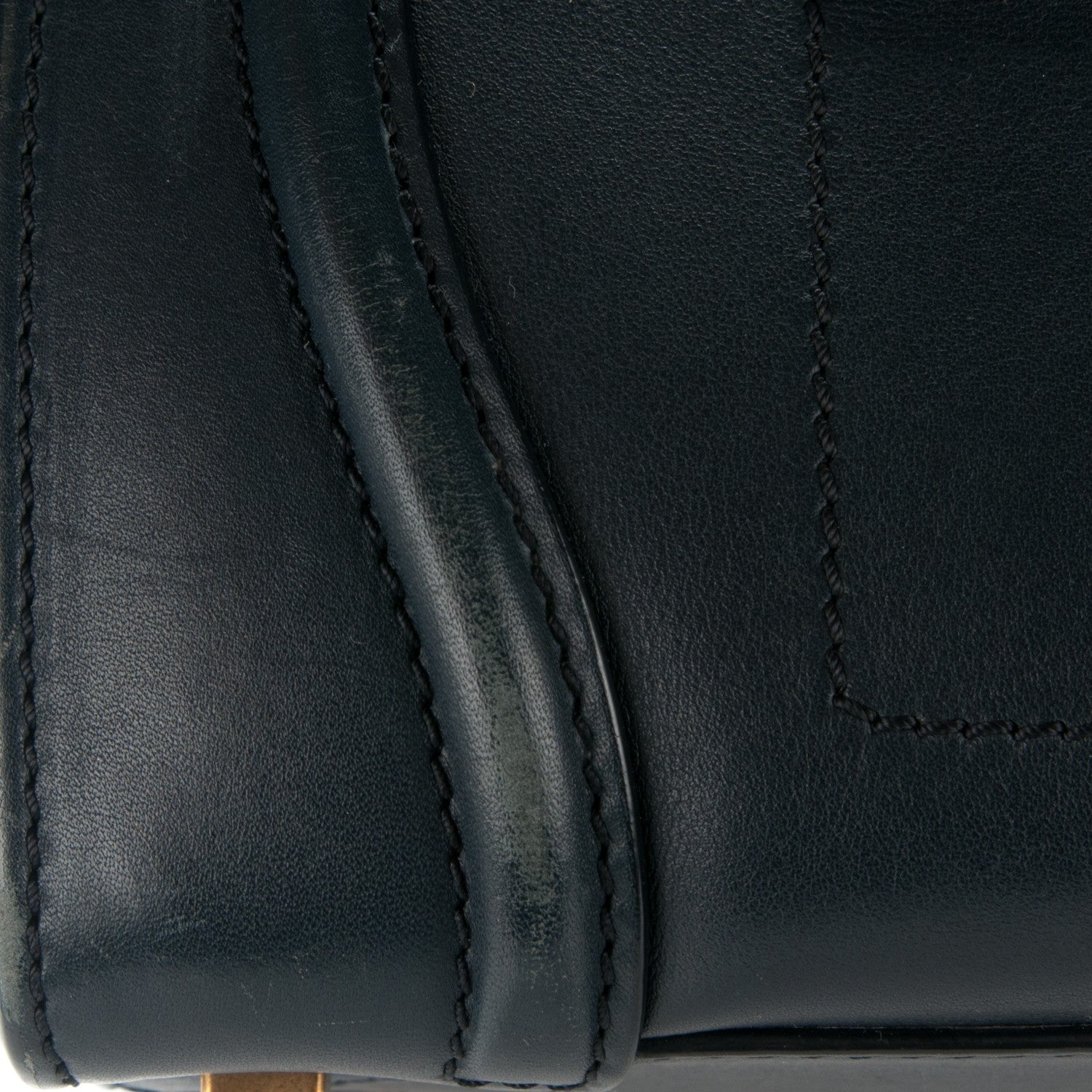 Celine Smooth Calfskin Mini Luggage Navy 8 of 11