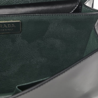 Prada Vitello Sound Shoulder Bag Black 12 of 14