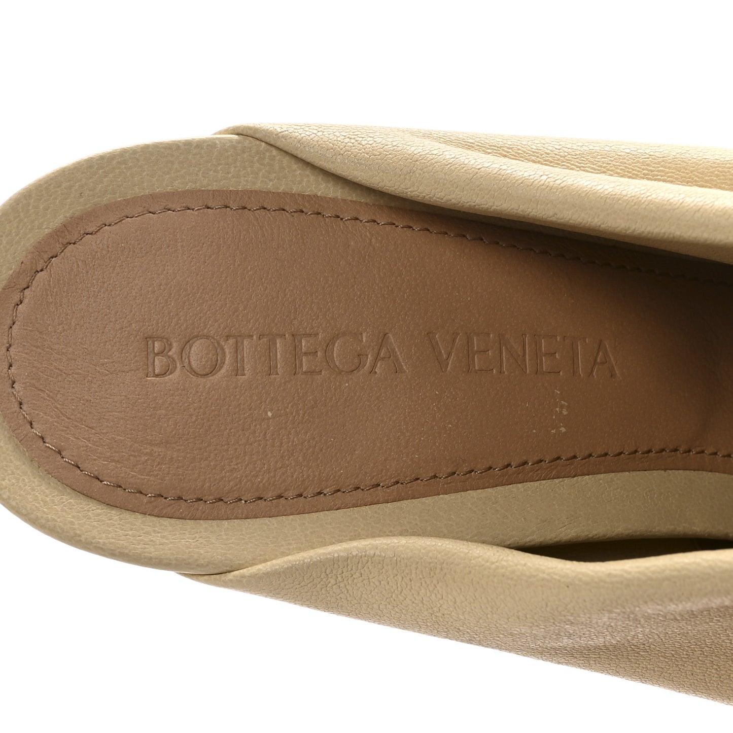 Stretch Nappa The Bold Mules 36 Butter