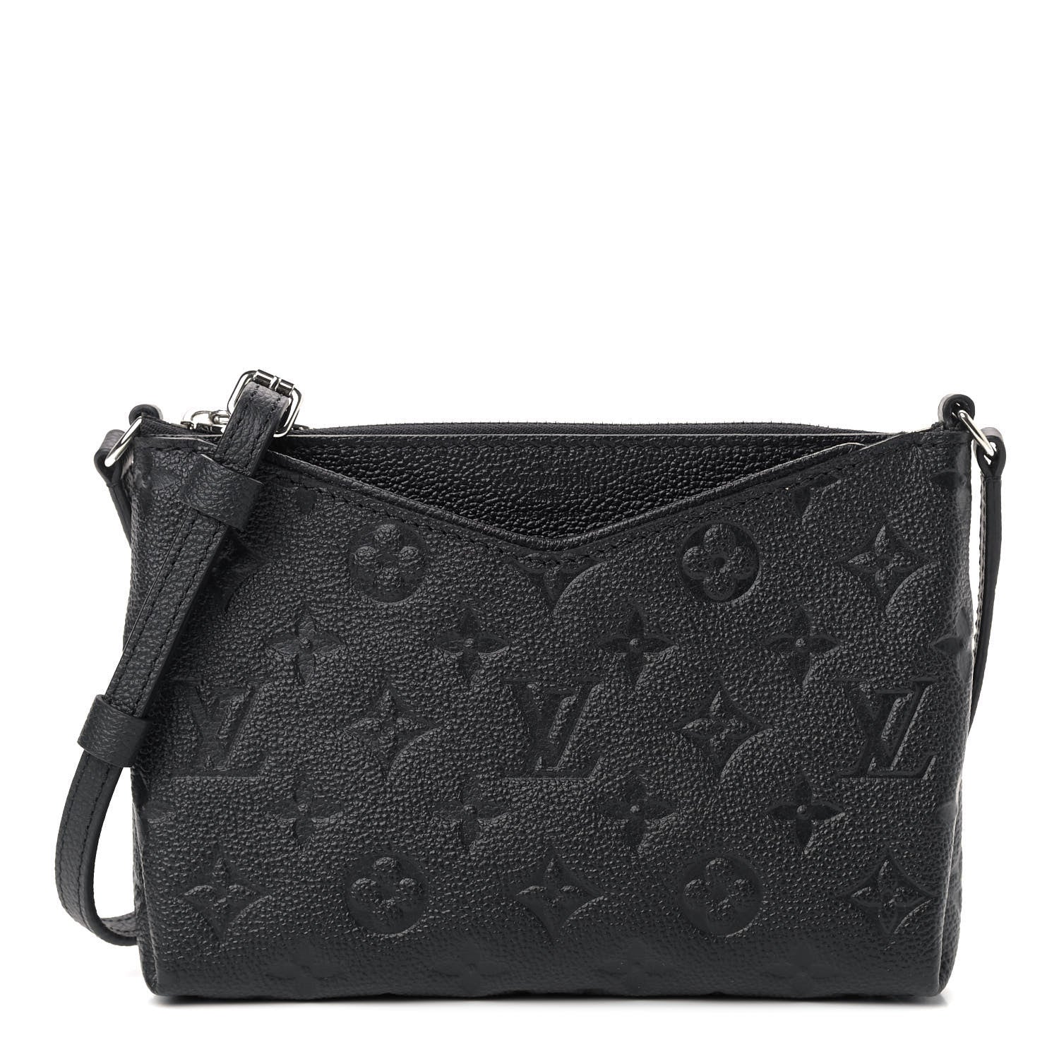 Louis Vuitton Empreinte Pallas Crossbody Black 1 of 8