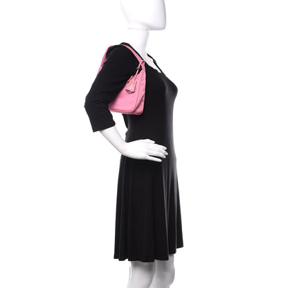 Prada Tessuto Nylon Mini Re-Edition 2000 Bag Begonia 2 of 9