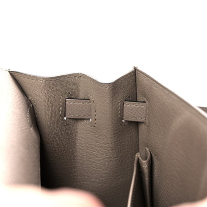 Hermes Epsom Kelly Sellier 25 Gris Asphalte 16 of 38