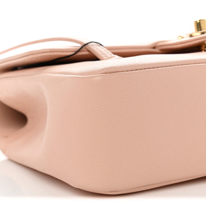 Chanel Shiny Caviar Preppy Coco Small Flap Light Pink 9 of 11