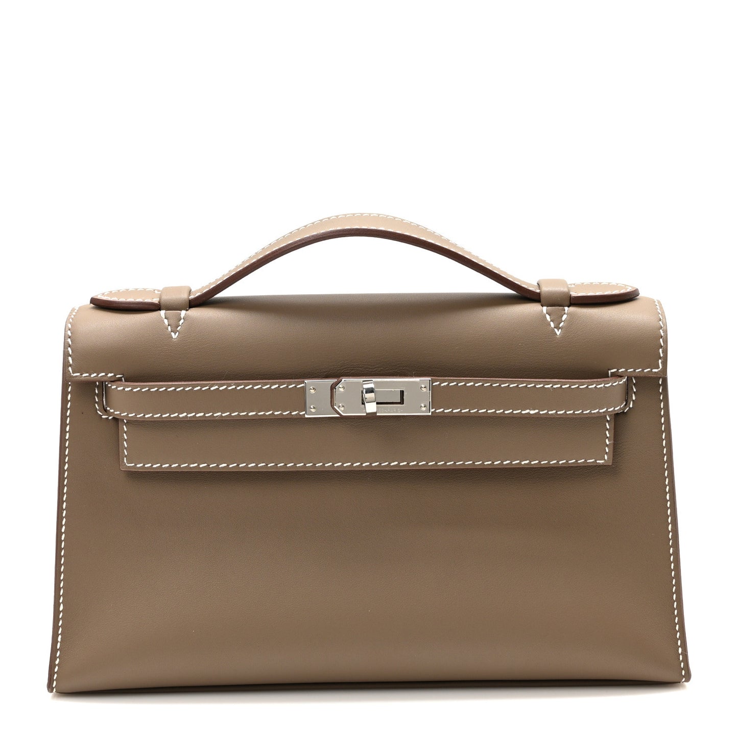 Swift Kelly Pochette Clutch Etoupe