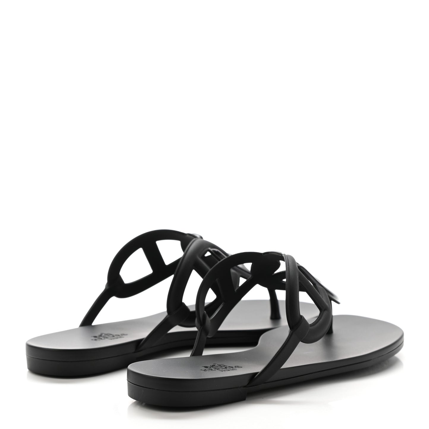 Rubber Womens Egerie Sandals 36 Black