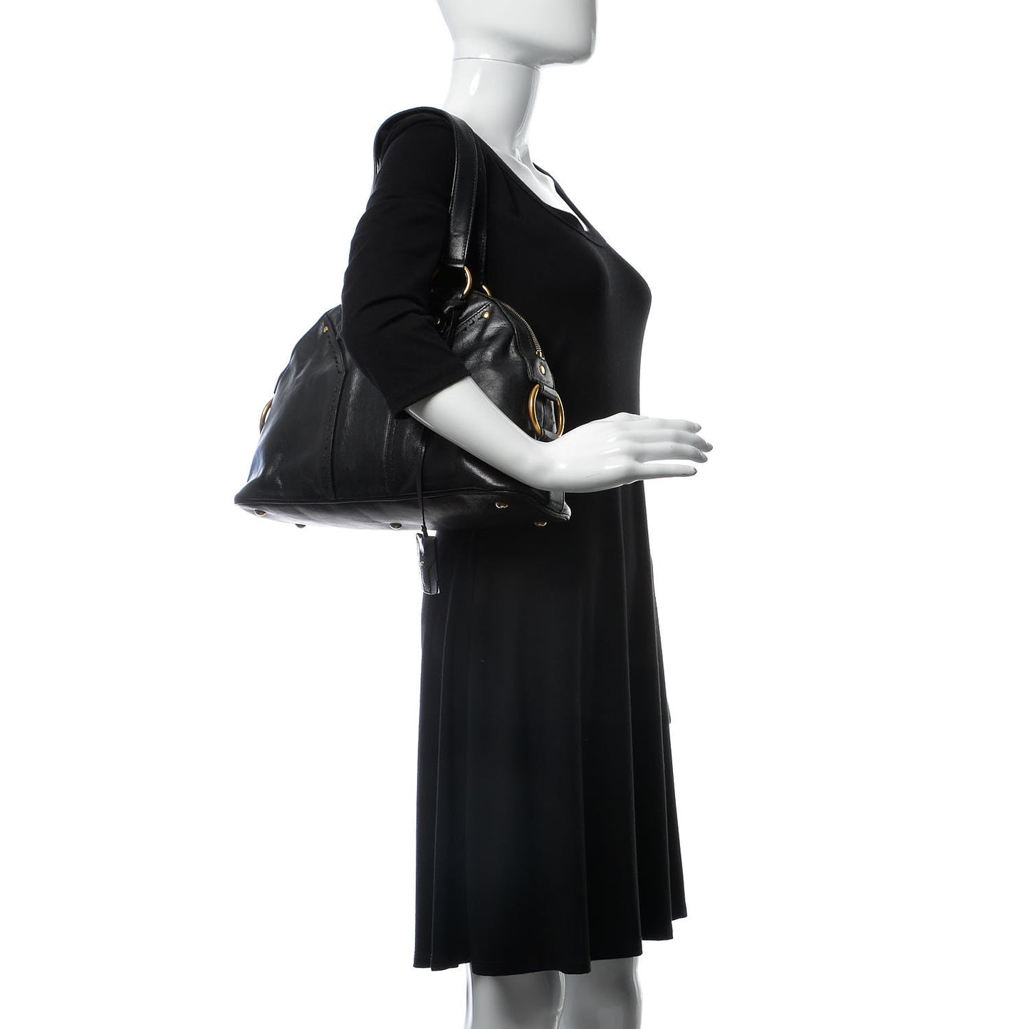 Calfskin Medium Muse Black