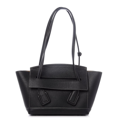 Bottega Veneta Grainy Calfskin Small Arco Black 1 of 9
