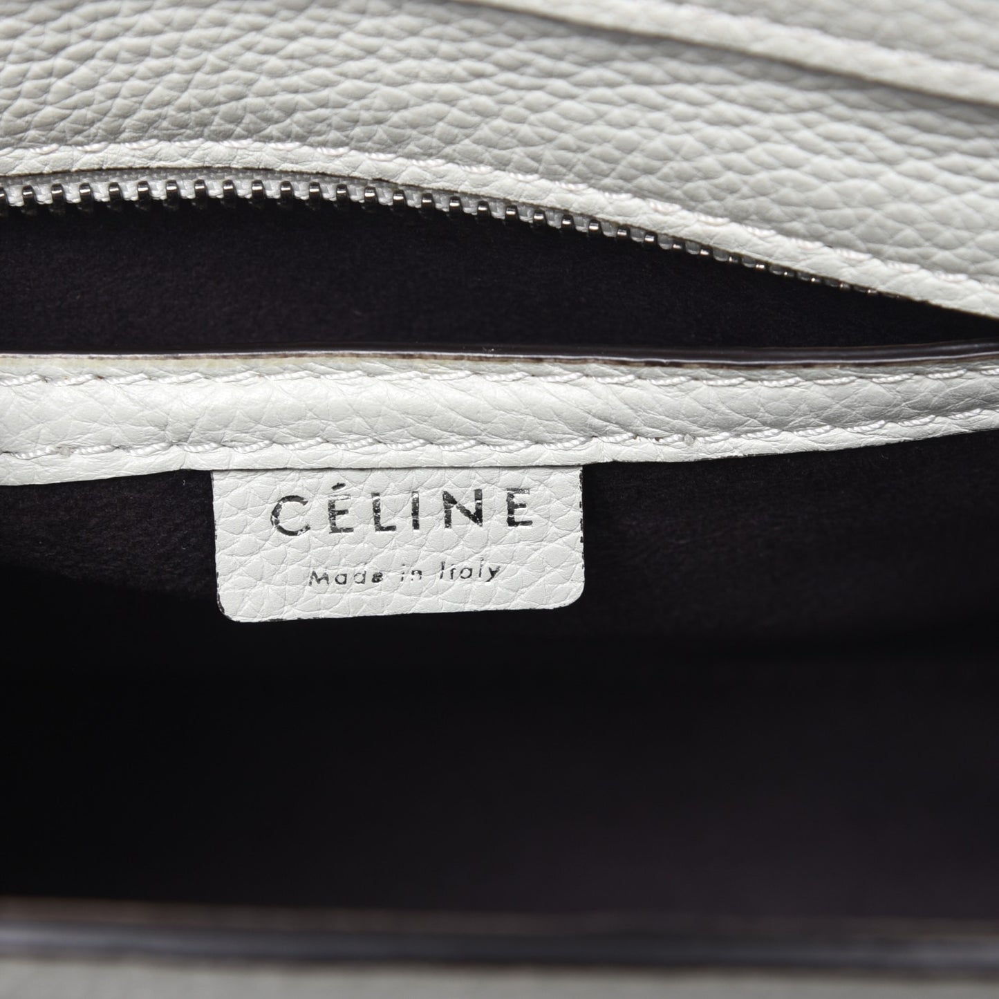 Drummed Calfskin Nano Luggage Lune