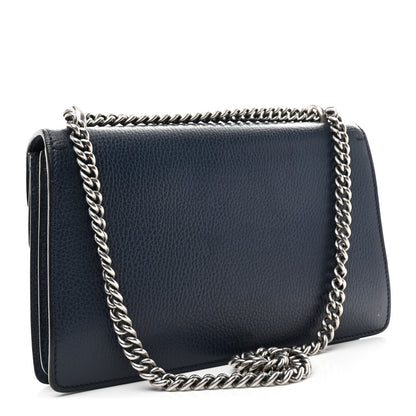 Gucci Dollar Calfskin Crystal Small Dionysus Shoulder Bag Blue Agata Montana Sapphire 3 of 11
