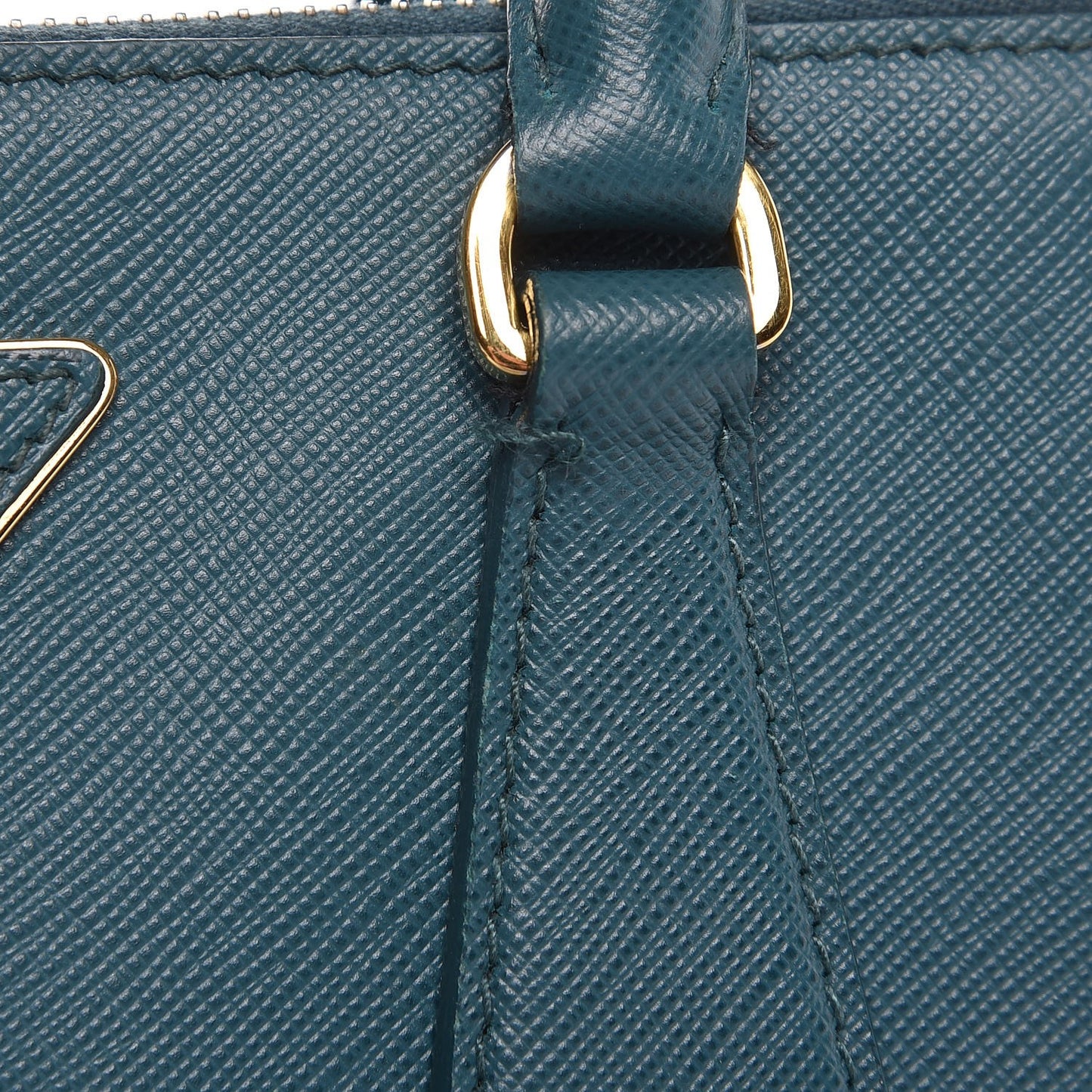 Saffiano Lux Mini Galleria Double Zip Tote Ottanio
