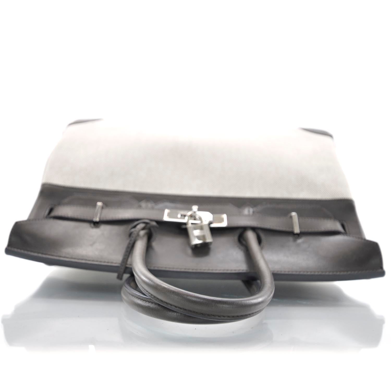 Hermes Toile Barenia Birkin 35 Ebene 6 of 12