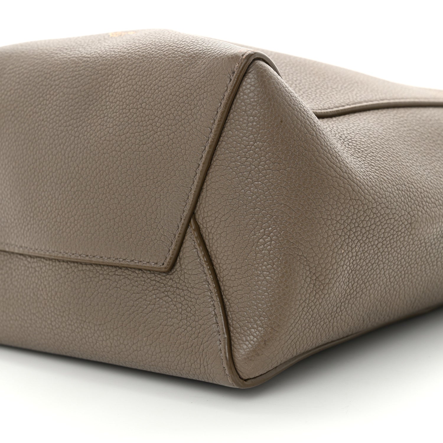 Celine Soft Grained Calfskin Small Sangle Bucket Bag Taupe 10 of 13