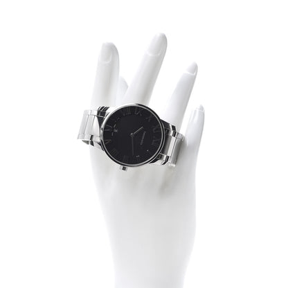 Tiffany Stainless Steel 37mm Atlas 2-Hand Quartz Watch Black 2 of 6