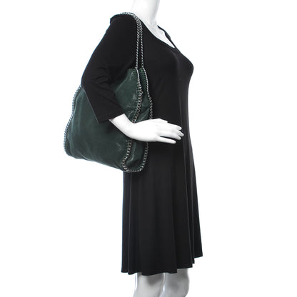 Stella McCartney Shaggy Deer Small Falabella Tote Petroleum 2 of 8