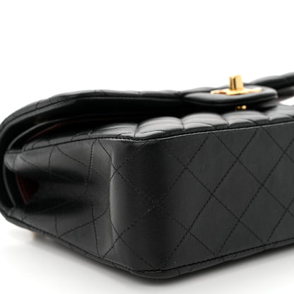 Chanel Lambskin Quilted Small Double Flap Black 9 of 15