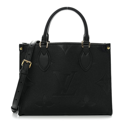 Louis Vuitton Empreinte Monogram Giant Onthego PM Black 1 of 9