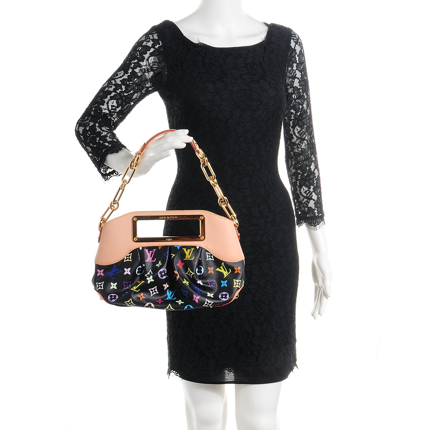 Monogram Multicolor Judy PM Black