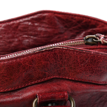 Balenciaga Chevre Classic Hardware Purse Rouge Vif 11 of 19