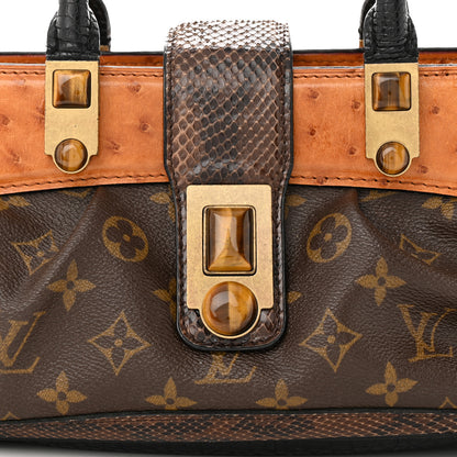 Louis Vuitton Monogram Ostrich Macha Waltz 7 of 13