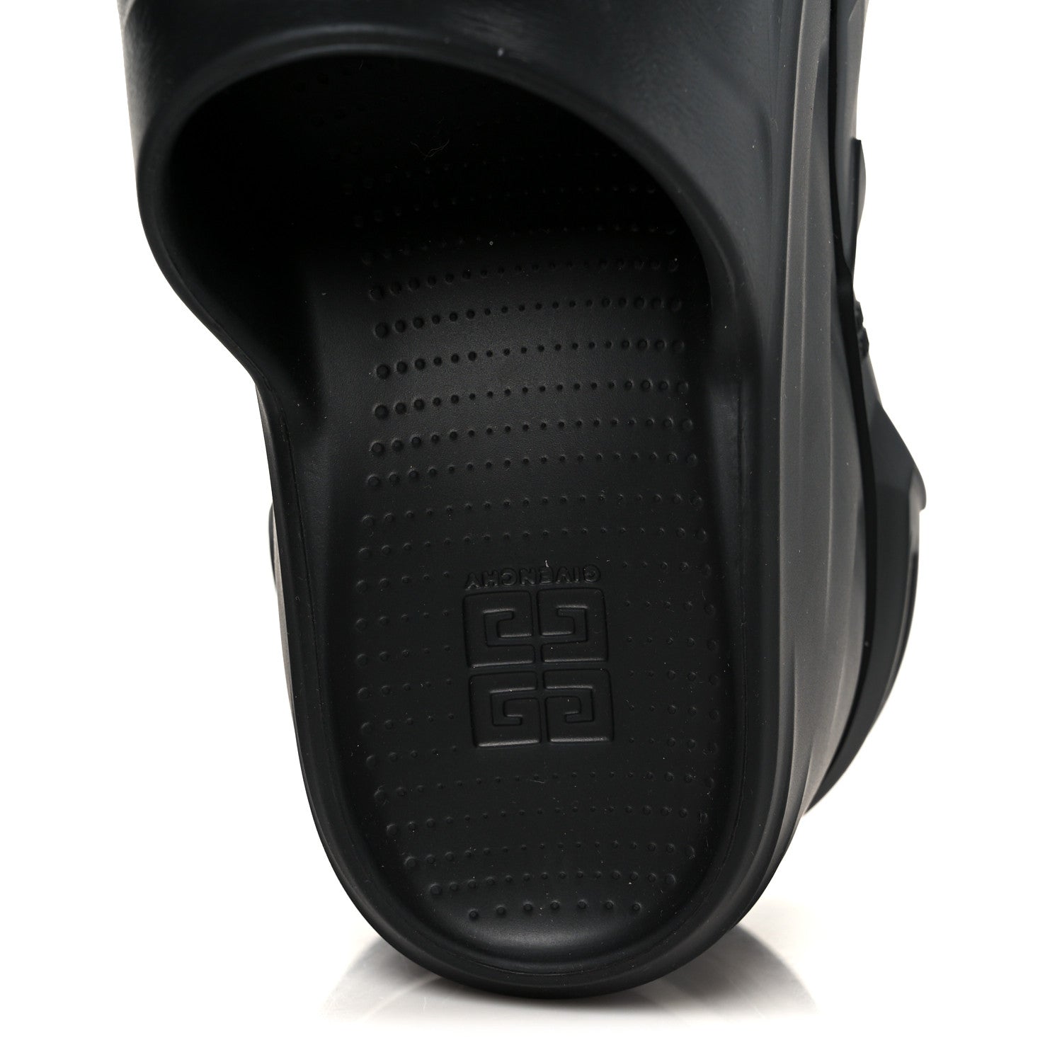 Givenchy Rubber Marshmallow Wedge Sandals 37 Black 7 of 10