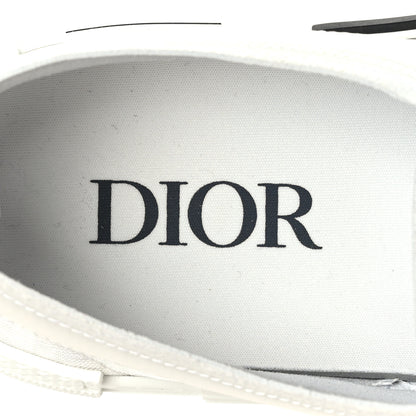 Christian Dior Canvas Oblique Walk'N'Dior Low Top Sneakers 40 White 7 of 7