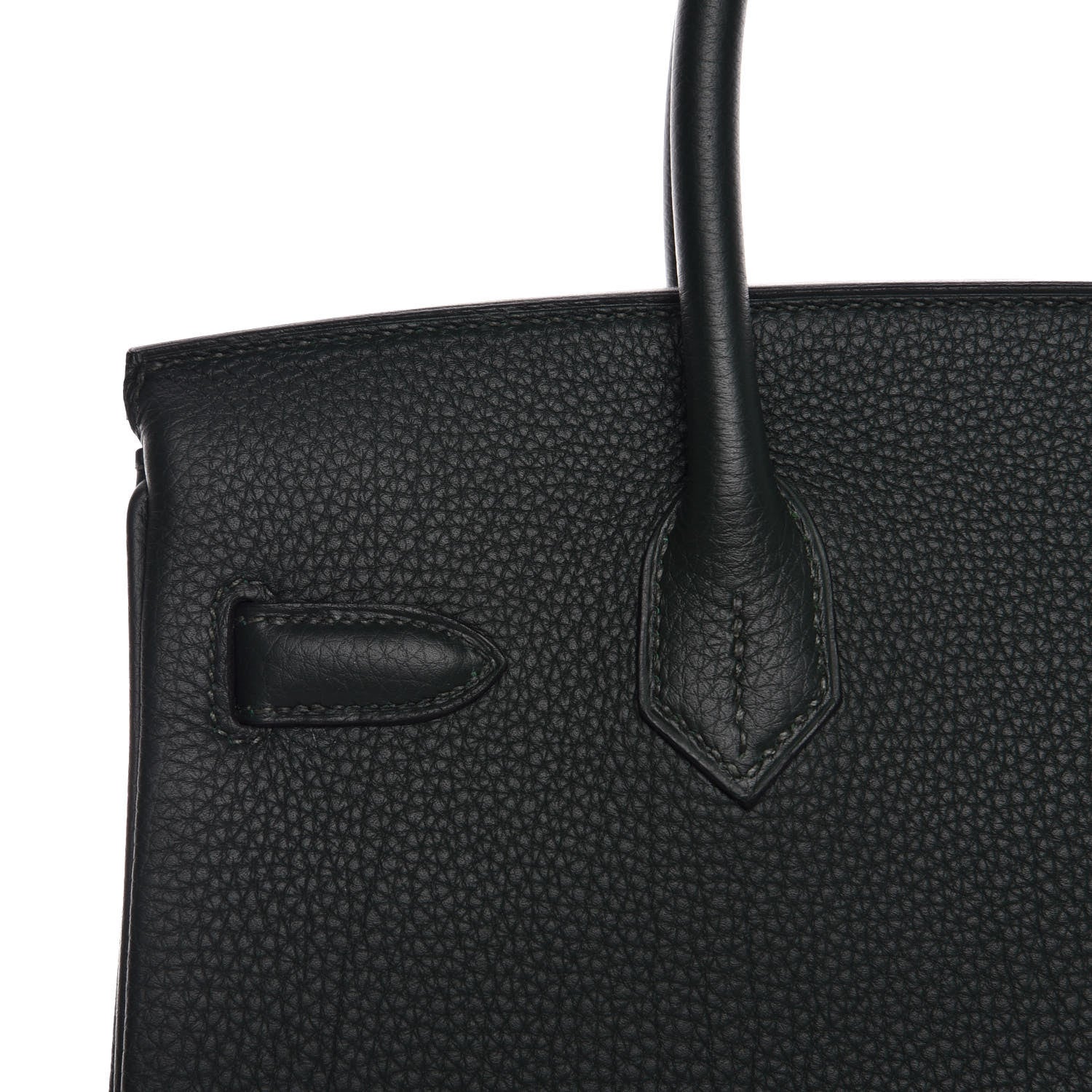 Hermes Togo Birkin 30 Vert Fonce 22 of 32