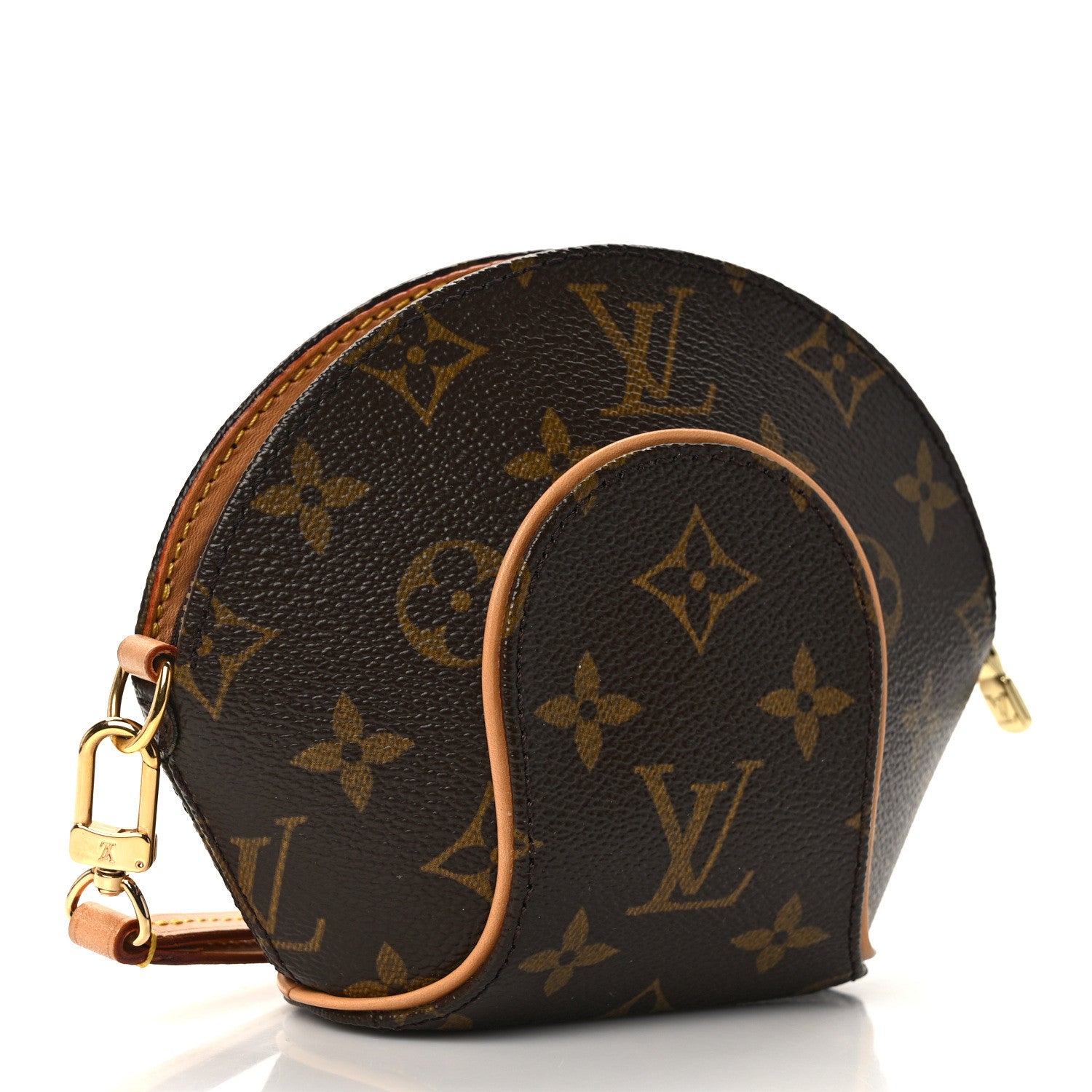 Louis Vuitton Monogram Mini Ellipse Wristlet Clutch 3 of 11