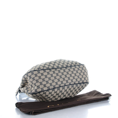 Gucci Monogram Medium Sukey Hobo Navy 4 of 7